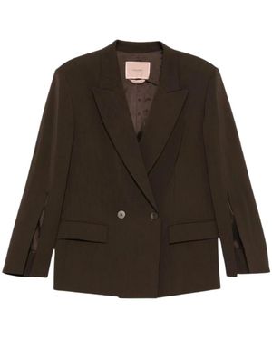 Twinset Blazers - Marrone