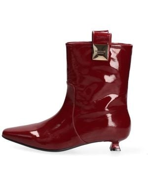 Marc Ellis Heeled Boots - Rosso