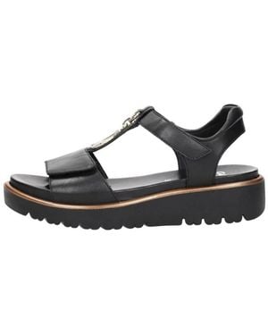 Ara Bilbao-S Sandalen Plat - Schwarz