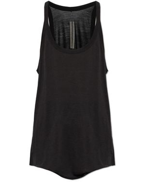 Rick Owens Tops ,Zwart ,Wol Pony T
