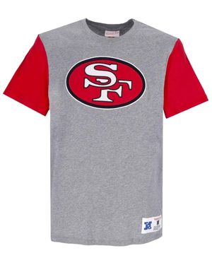 Mitchell & Ness T-Shirts - Grey