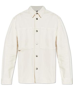 Haikure Denim Shirts - Bianco