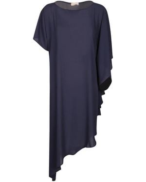 Blanca Vita Midi Dresses - Blue