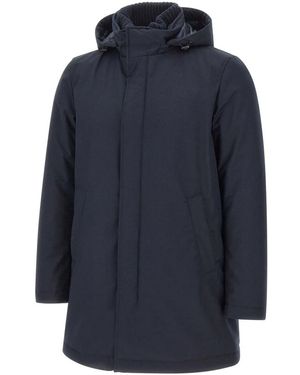 Herno Jassen ,Blauw ,Wol New Business Jacket