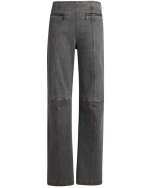 Etro Straight Jeans - Grey