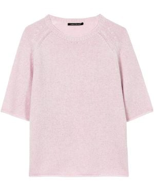 Luisa Cerano Round-Neck Knitwear - Rosa