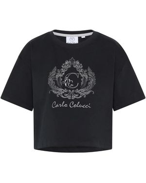 carlo colucci T-Shirts - Black