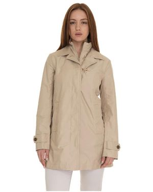 Fay Light Jackets - Natural