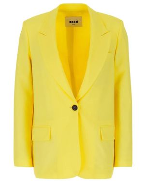 MSGM Blazers - Yellow