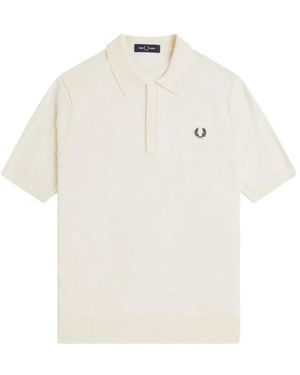 Fred Perry Polo Shirts - White