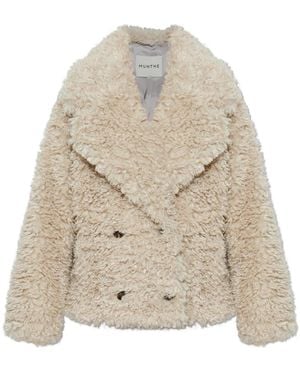 Munthe Faux Fur & Shearling Jackets - Neutro