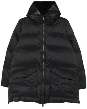 Yves Salomon Winter Jackets - Negro