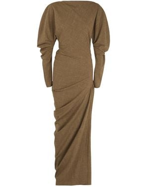 Cortana Maxi Dresses - Neutro