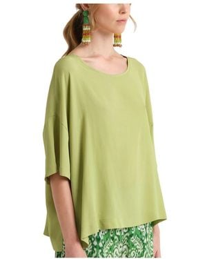 Maliparmi Fluid Crepe Shirt - Grün