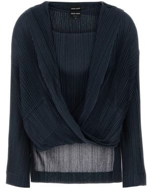Giorgio Armani Blouses - Blue