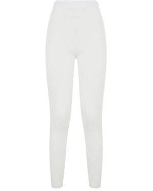 Alberta Ferretti Leggings - Blanco