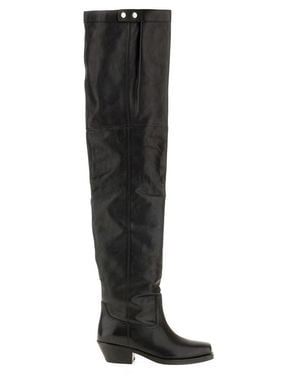 Isabel Marant Cowboy Boots - Black