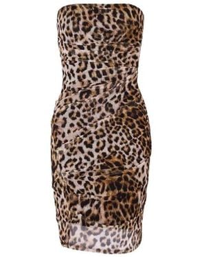 Moschino Short Dresses - Brown