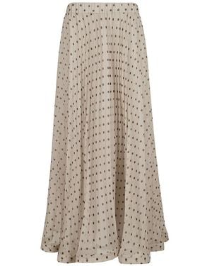 P.A.R.O.S.H. Maxi Skirts - Natural