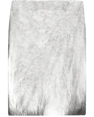 MSGM Midi Skirts - Bianco