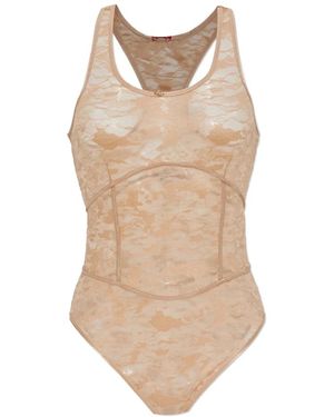 DIESEL Ezzy-Utlt Kantpatroon Body - Naturel