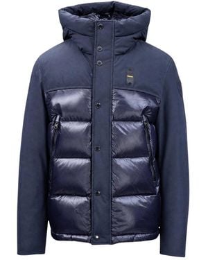 Blauer Winter Jackets - Blue