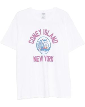 WILD DONKEY T-Shirts - Blanc