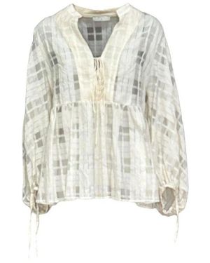 Beatrice B. Blouses - White