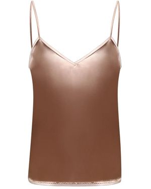 Fabiana Filippi Sleeveless Tops - Marron