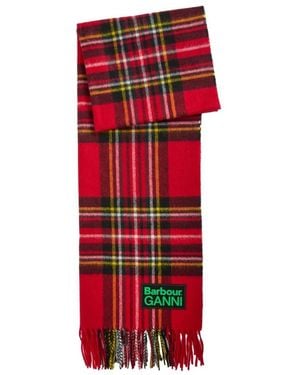 Barbour Winter Scarves - Rojo