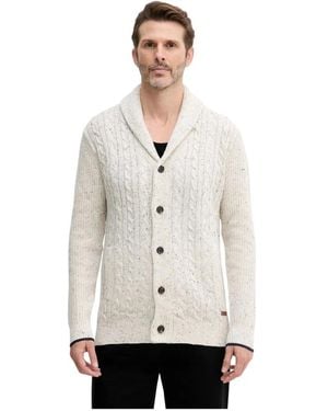 Liu Jo Truien & Vesten ,Wol V-Hals Vest - Naturel
