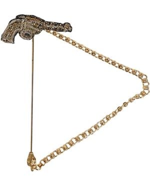 Dolce & Gabbana Brooches - Metallic