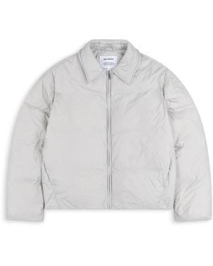 Axel Arigato Jassen ,Grijs ,Nylon Boston Puffer Jacket