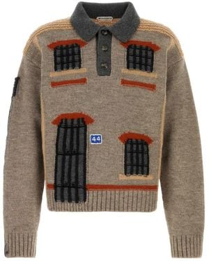 JW Anderson V-Neck Knitwear - Multicolor