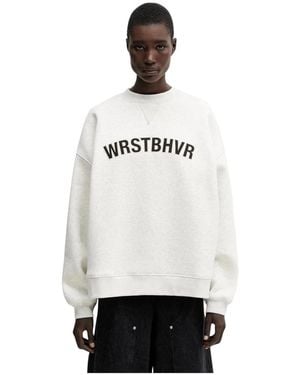 WRSTBHVR Luzon Sweatshirt - Wit