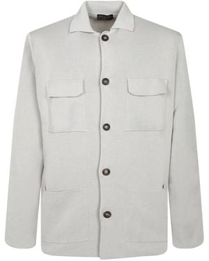 Dell'Oglio Light Jackets - Grey