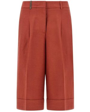 Peserico Bermudas - Red