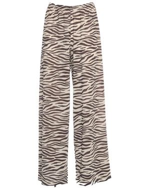 MC2 Saint Barth Wide Trousers - Grey