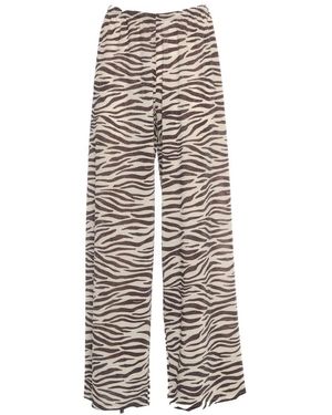 MC2 Saint Barth Wide Trousers - Grey