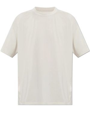 Nike Fitness ,Polyester 24.7 Impossibly Soft Light T-Shirt - Wit