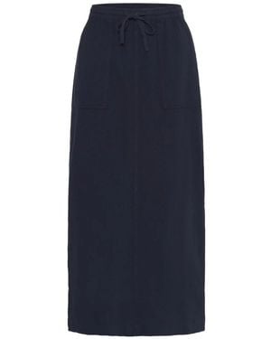 Kaffe Maxi Skirts - Blu