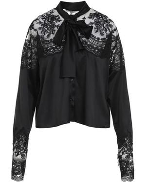 Ermanno Scervino Shirts - Black