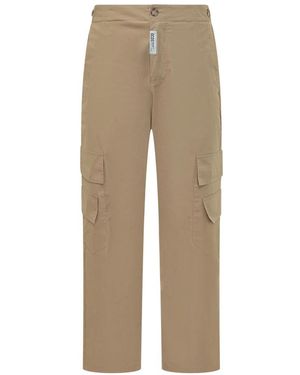 Gcds Straight Trousers - Natural