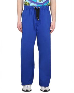 Versace Broeken ,Blauw ,Katoen Informele Broek