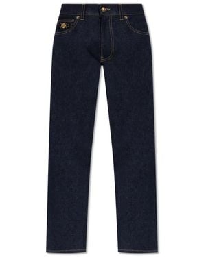 Versace Slim-Fit Jeans - Bleu