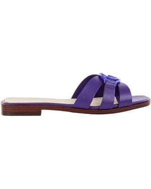 Guess Stilvolle Damen Pantoletten - Lila