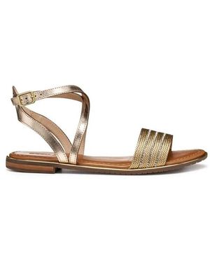 Geox Flat Sandals - Métallisé