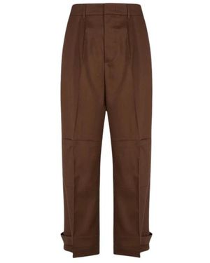 Costumein Wijde Broek - Bruin