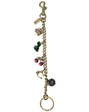 COACH Accessoires ,Veelkleurig ,Sleutelhanger Met Bedels Met Gemengde Motieven - Metallic