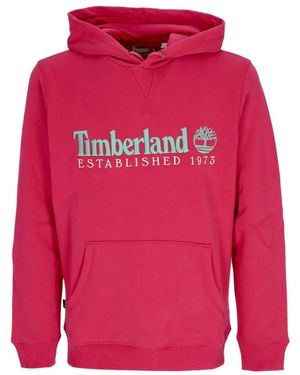 Timberland Sudadera Con Capucha Para Mujer W L/S 50Th Anniversary Est Sudadera Con Capucha - Rosa